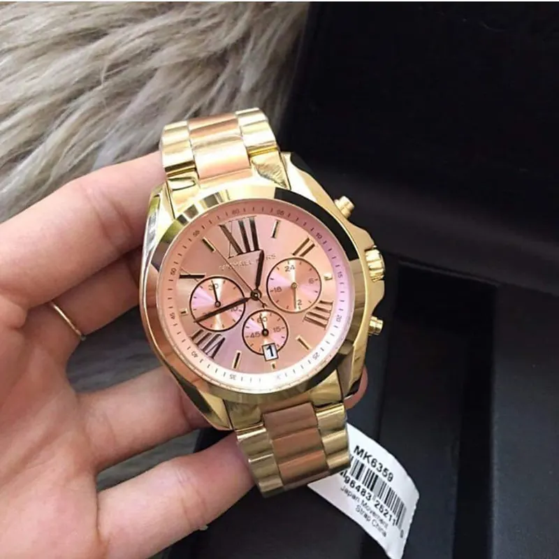 Michael Kors Bradshaw Two-tone Ladies Watch- MK6359